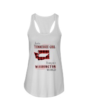 TENNESSEE GIRL LIVING IN WASHINGTON WORLD Ladies Flowy Tank thumbnail