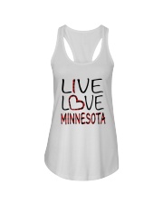 Live Love Minnesota Ladies Flowy Tank tile