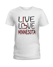 Live Love Minnesota Ladies T-Shirt tile