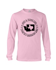 TEXAS GIRL LIVING IN WASHINGTON WORLD Long Sleeve Tee thumbnail