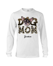 Personalized Chihuahua Dog Mom Long Sleeve Tee tile