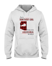 KENTUCKY GIRL LIVING IN ARIZONA WORLD Hooded Sweatshirt tile