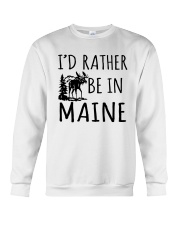 I'd Rather Be In Maine Crewneck Sweatshirt tile
