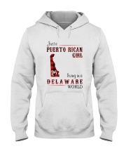 PUERTO RICAN GIRL LIVING IN DELAWARE WORLD Hooded Sweatshirt thumbnail