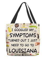 TURNED OUT I JUST NEED TO GO TO LOUISIANA All-Over Tote tile