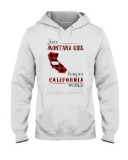 MONTANA GIRL LIVING IN CALIFORNIA WORLD Hooded Sweatshirt tile