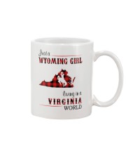WYOMING GIRL LIVING IN VIRGINIA WORLD Mug thumbnail