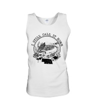 Nebraska It Home Symbols Unisex Tank tile