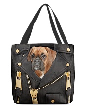Boxer Zipper Jacket All-over Tote front