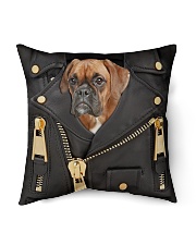 Boxer Zipper Jacket Indoor Pillow tile