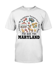 Maryland My Symptoms Classic T-Shirt front