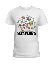 Maryland My Symptoms Ladies T-Shirt tile