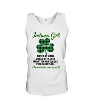 Indiana Girl Hated By Many Custom Name Unisex Tank tile