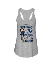 I'M A SOUTH CAROLINA GIRL WE JUST TALK LOUD Ladies Flowy Tank tile
