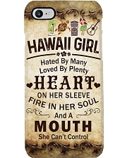 HAWAII GIRL A MOUTH SHE CAN'T CONTROL Phone Case i-phone-7-case