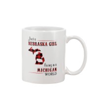 NEBRASKA GIRL LIVING IN MICHIGAN WORLD Mug thumbnail