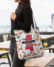 Custom From Mississippi With Love All-over Tote aos-all-over-tote-lifestyle-front-04