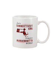CONNECTICUT GIRL LIVING IN MASSACHUSETTS WORLD Mug thumbnail