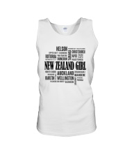 NEW ZEALAND GIRL AND CITY Unisex Tank thumbnail