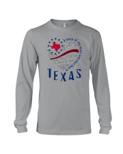 A PIECE OF MY HEART AND SOUL LIVES IN TEXAS Long Sleeve Tee tile