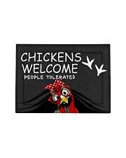 Chickens Welcome People Tolerated Pillow Sham tile