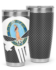 Brooklyn Skull Flag 30oz Tumbler tile