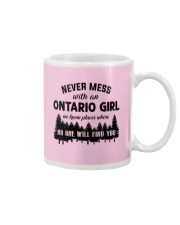 NEVER MESS WITH AN ONTARIO GIRL Mug thumbnail