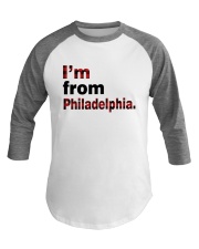 I'm From Philadelphia Pattern Baseball Tee tile