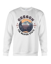 Oregon Nickname State Crewneck Sweatshirt front