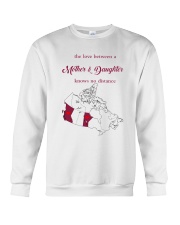 MANITOBA BRITISH COLUMBIA LOVE A MOTHER DAUGHTER Crewneck Sweatshirt thumbnail