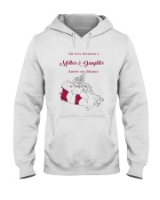 MANITOBA BRITISH COLUMBIA LOVE A MOTHER DAUGHTER Hooded Sweatshirt thumbnail