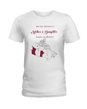 MANITOBA BRITISH COLUMBIA LOVE A MOTHER DAUGHTER Ladies T-Shirt thumbnail