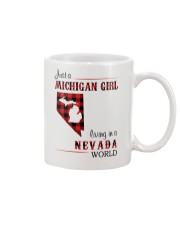 MICHIGAN GIRL LIVING IN NEVADA WORLD Mug thumbnail