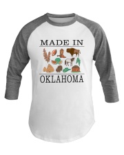 Symbols Made In Oklahoma Baseball Tee tile