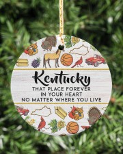 Kentucky Forever In Your Heart Circle ornament - single (porcelain) aos-circle-ornament-single-porcelain-lifestyles-02