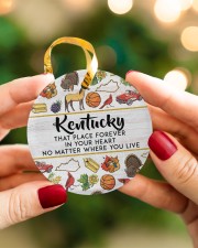 Kentucky Forever In Your Heart Circle ornament - single (porcelain) aos-circle-ornament-single-porcelain-lifestyles-08
