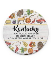 Kentucky Forever In Your Heart Circle ornament - single (porcelain) front