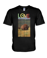 Love Oklahoma Scenery V-Neck T-Shirt tile