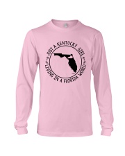 KENTUCKY GIRL LIVING IN A FLORIDA WORLD Long Sleeve Tee thumbnail