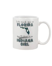 INDIANA GIRL LIFE TOOK TO FLORIDA Mug tile
