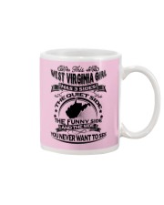 THIS WEST VIRGINIA GIRL HAS 3 SIDES Mug thumbnail