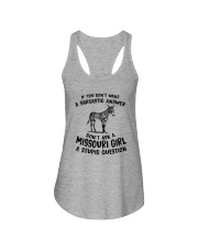 DON'T ASK A MISSOURI GIRL A STUPID QUESTION Ladies Flowy Tank thumbnail