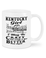 Kentucky Girl I May Be Crazy Mugs tile