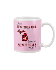 NEW YORK GIRL LIVING IN MICHIGAN WORLD Mug thumbnail
