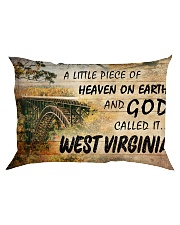 GOD CALLED IT WEST VIRGINIA Rectangular Pillowcase thumbnail