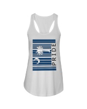 South Carolina Flag Pride Barcode Ladies Flowy Tank tile