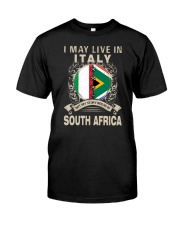 LIVE IN ITALY MY STORY IN SOUTH AFRICA Classic T-Shirt front