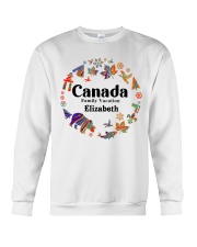 Canada Family Vacation Crewneck Sweatshirt tile