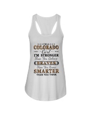 Colorado Girl Stronger Braver Smarter Ladies Flowy Tank tile