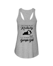 LIFE TOOK ME TO KENTUCKY BE A GEORGIA GIRL Ladies Flowy Tank thumbnail